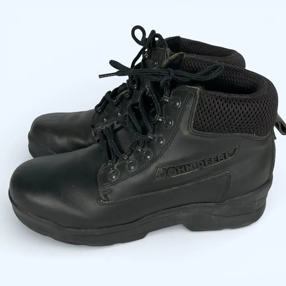Florsheim Workgear Group Men's John Deere Work Boots Black Size 9M AG740